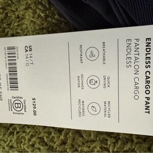 Endless Cargo Pant in Black